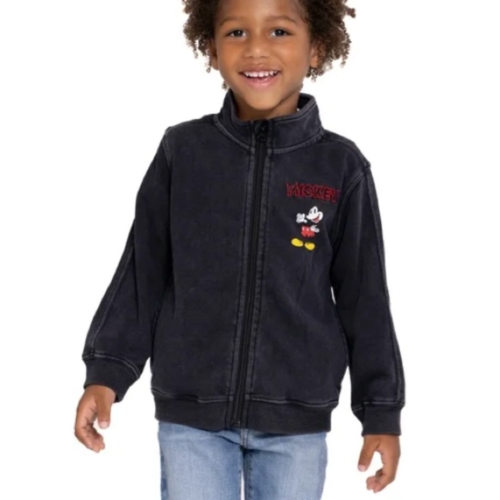 NWOT Toddler Boy Disney Mickey Zip-Up — 2T